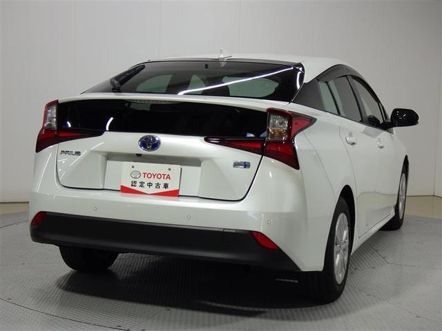 プリウス Ｓ　メモリーナビ　ミュージックプレイヤー接続可　バックカメラ　衝突被害軽減システム　ＥＴＣ　ＬＥＤヘッドランプ　ワンオーナー　盗難防止装置　アルミホイール　スマートキー　オートクルーズコントロール（3枚目）