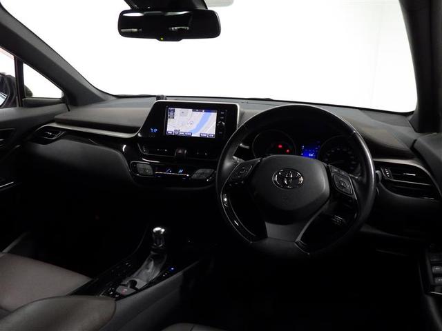 C-HR G フルセグ メモリーナビ DVD再生 バックカメラ 衝突被害軽減システム ETC ドラレコ LEDヘッドランプ 盗難防止装置 アルミホイール CD スマートキー オートクルーズコントロール ハーフレザー(5枚目)