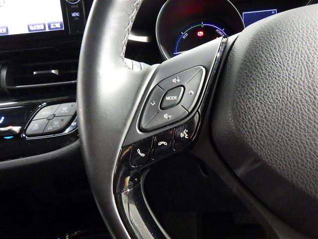 C-HR G フルセグ メモリーナビ DVD再生 バックカメラ 衝突被害軽減システム ETC ドラレコ LEDヘッドランプ 盗難防止装置 アルミホイール CD スマートキー オートクルーズコントロール ハーフレザー(15枚目)