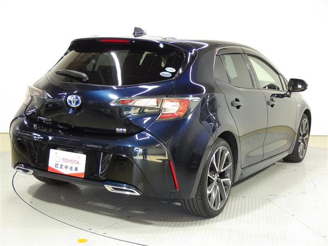 カローラスポーツ ハイブリッドＧ　Ｚ　フルセグ　メモリーナビ　ＤＶＤ再生　バックカメラ　衝突被害軽減システム　ＥＴＣ　ＬＥＤヘッドランプ　ワンオーナー　盗難防止装置　アルミホイール　ＣＤ　スマートキー　オートクルーズコントロール　フル装備（3枚目）