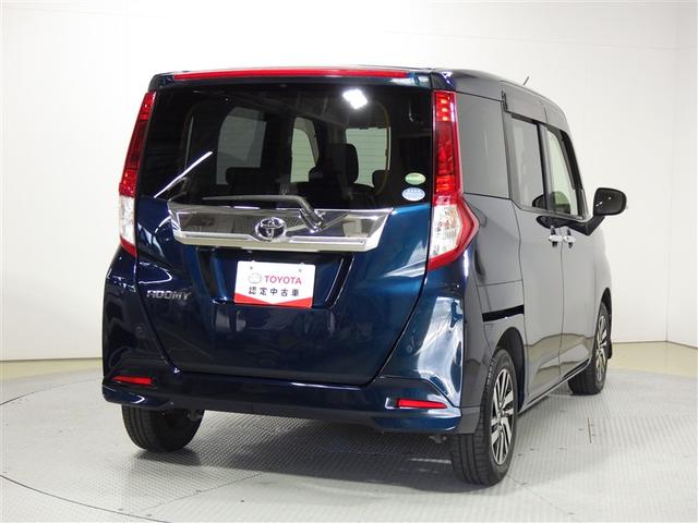 ルーミー カスタムＧ　Ｓ　フルセグ　メモリーナビ　ＤＶＤ再生　バックカメラ　衝突被害軽減システム　ＥＴＣ　両側電動スライド　ＬＥＤヘッドランプ　ウオークスルー　アイドリングストップ　盗難防止装置　アルミホイール　ＣＤ　フル装備（3枚目）