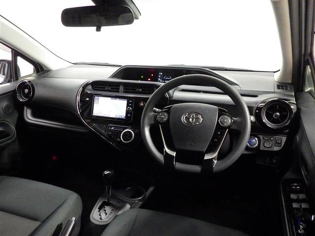 アクア Ｓスタイルブラック　フルセグ　メモリーナビ　ＤＶＤ再生　バックカメラ　衝突被害軽減システム　ＥＴＣ　盗難防止装置　アルミホイール　ＣＤ　スマートキー　フル装備　エアバッグ　横滑り防止機能　ハイブリッド（5枚目）