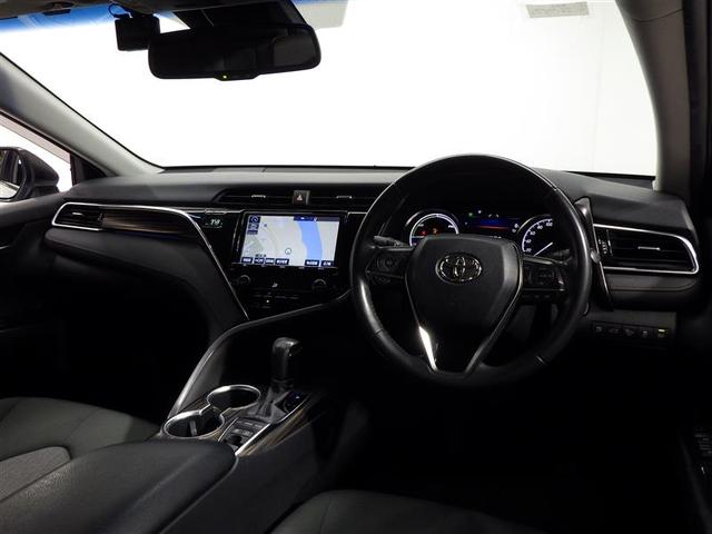 カムリ G フルセグ メモリーナビ DVD再生 バックカメラ 衝突被害軽減システム ETC LEDヘッドランプ 盗難防止装置 アルミホイール CD スマートキー オートクルーズコントロール フル装備 エアバッグ(5枚目)