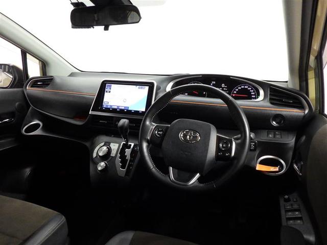 シエンタ Ｇ　クエロ　フルセグ　メモリーナビ　ＤＶＤ再生　バックカメラ　衝突被害軽減システム　ＥＴＣ　両側電動スライド　ＬＥＤヘッドランプ　ウオークスルー　乗車定員７人　３列シート　ワンオーナー　アイドリングストップ　ＣＤ（5枚目）