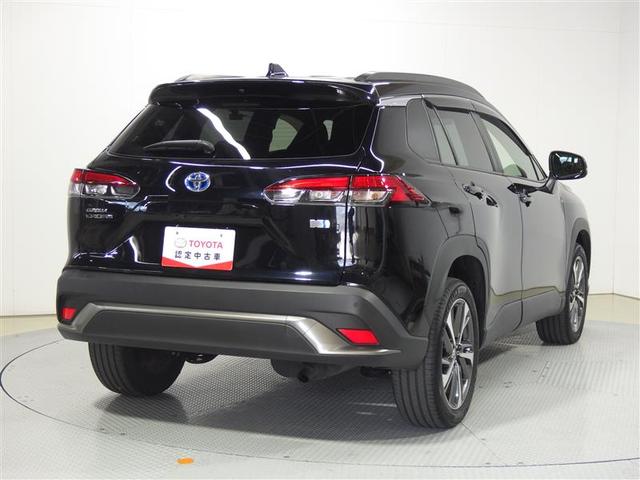 カローラクロス ハイブリッド　Ｚ　フルセグ　ミュージックプレイヤー接続可　バックカメラ　衝突被害軽減システム　ＥＴＣ　ＬＥＤヘッドランプ　ワンオーナー　盗難防止装置　アルミホイール　電動シート　スマートキー　オートクルーズコントロール（3枚目）