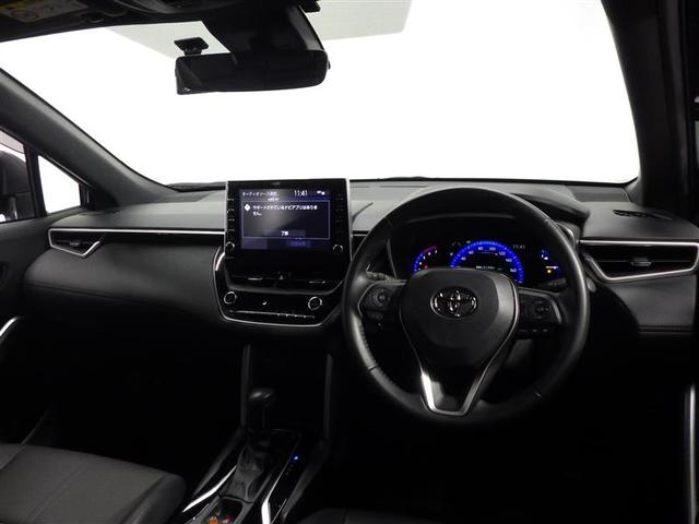 カローラクロス ハイブリッド　Ｚ　フルセグ　ミュージックプレイヤー接続可　バックカメラ　衝突被害軽減システム　ＥＴＣ　ＬＥＤヘッドランプ　ワンオーナー　盗難防止装置　アルミホイール　電動シート　スマートキー　オートクルーズコントロール（5枚目）