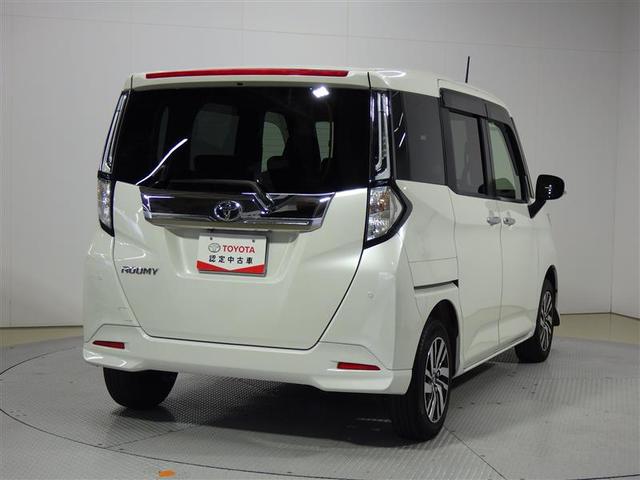 ルーミー カスタムＧ　フルセグ　メモリーナビ　ＤＶＤ再生　バックカメラ　衝突被害軽減システム　両側電動スライド　ＬＥＤヘッドランプ　ウオークスルー　ワンオーナー　アイドリングストップ　盗難防止装置　アルミホイール　ＣＤ（3枚目）