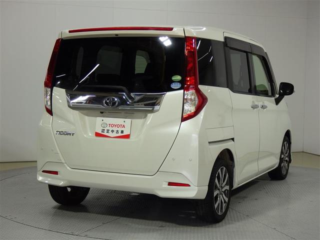 ルーミー カスタムG-T フルセグ メモリーナビ DVD再生 バックカメラ 衝突被害軽減システム ETC ドラレコ 両側電動スライド LEDヘッドランプ ウオークスルー アイドリングストップ 盗難防止装置 アルミホイール CD(3枚目)