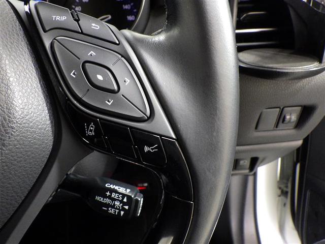 Ｃ－ＨＲ Ｇ　フルセグ　メモリーナビ　ＤＶＤ再生　バックカメラ　衝突被害軽減システム　ＥＴＣ　フルエアロ　盗難防止装置　アルミホイール　ＣＤ　スマートキー　オートクルーズコントロール　ハーフレザー　フル装備（16枚目）