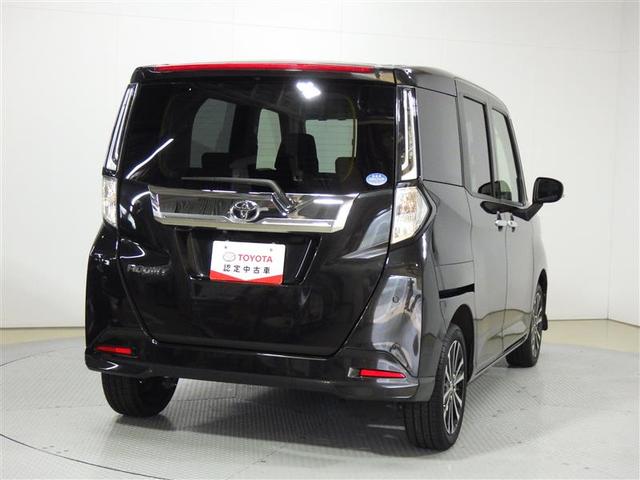 ルーミー カスタムG-T 衝突被害軽減システム 両側電動スライド LEDヘッドランプ ウオークスルー ワンオーナー アイドリングストップ 盗難防止装置 アルミホイール スマートキー オートクルーズコントロール フル装備(3枚目)