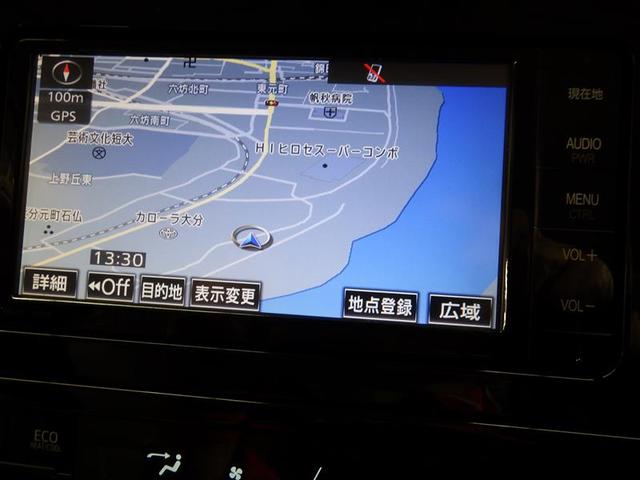 プリウス Ｓセーフティプラス　ワンセグ　メモリーナビ　ＤＶＤ再生　バックカメラ　衝突被害軽減システム　ＥＴＣ　ＬＥＤヘッドランプ　盗難防止装置　アルミホイール　ＣＤ　スマートキー　オートクルーズコントロール　フル装備　エアバッグ（8枚目）