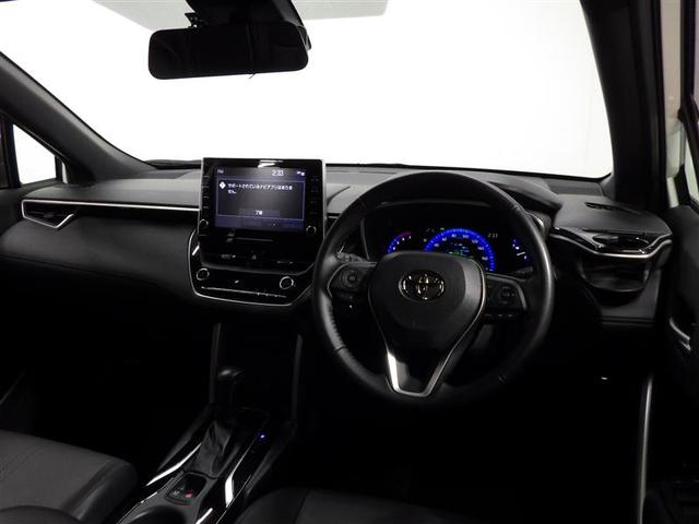 カローラクロス ハイブリッド　Ｚ　ＤＶＤ再生　ミュージックプレイヤー接続可　バックカメラ　衝突被害軽減システム　ＥＴＣ　ドラレコ　ＬＥＤヘッドランプ　ワンオーナー　フルエアロ　盗難防止装置　アルミホイール　ＣＤ　電動シート　フル装備（5枚目）