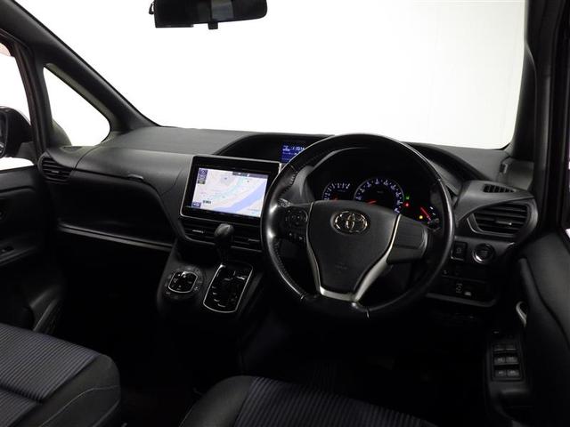 ノア Si フルセグ メモリーナビ DVD再生 バックカメラ 衝突被害軽減システム ETC 電動スライドドア LEDヘッドランプ ウオークスルー 乗車定員7人 3列シート フルエアロ アイドリングストップ CD(5枚目)