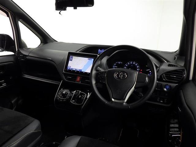 ヴォクシー ハイブリッドＺＳ　煌ＩＩＩ　フルセグ　メモリーナビ　ＤＶＤ再生　後席モニター　バックカメラ　衝突被害軽減システム　ＥＴＣ　両側電動スライド　ＬＥＤヘッドランプ　乗車定員７人　３列シート　ワンオーナー　フルエアロ　盗難防止装置（5枚目）