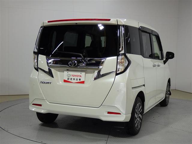 ルーミー カスタムG フルセグ メモリーナビ DVD再生 バックカメラ 衝突被害軽減システム 両側電動スライド LEDヘッドランプ ウオークスルー ワンオーナー アイドリングストップ 盗難防止装置 アルミホイール CD(3枚目)