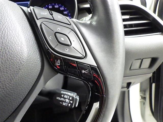 C-HR G フルセグ メモリーナビ DVD再生 バックカメラ 衝突被害軽減システム LEDヘッドランプ ワンオーナー 盗難防止装置 アルミホイール CD スマートキー オートクルーズコントロール ハーフレザー(16枚目)