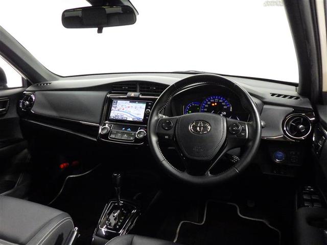 カローラフィールダー ハイブリッドＧ　ダブルバイビー　フルセグ　メモリーナビ　ＤＶＤ再生　バックカメラ　衝突被害軽減システム　ＥＴＣ　ＬＥＤヘッドランプ　盗難防止装置　アルミホイール　ＣＤ　スマートキー　オートクルーズコントロール　フル装備　エアバッグ（5枚目）