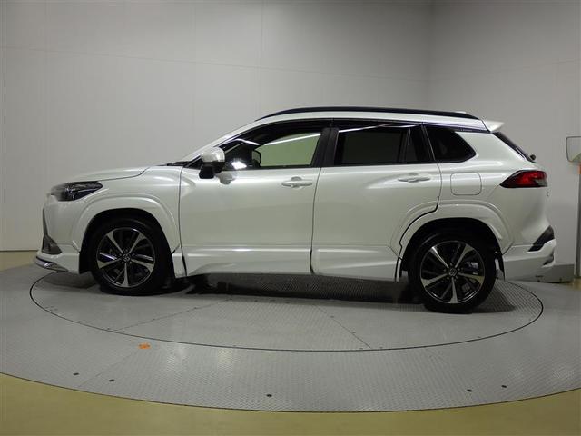 カローラクロス ハイブリッド Z ミュージックプレイヤー接続可 バックカメラ 衝突被害軽減システム ETC ドラレコ LEDヘッドランプ ワンオーナー フルエアロ 盗難防止装置 アルミホイール 電動シート スマートキー ハーフレザー(2枚目)