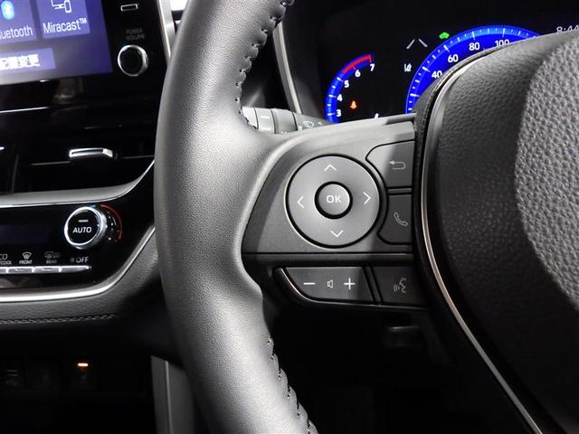 カローラクロス ハイブリッド Z ミュージックプレイヤー接続可 バックカメラ 衝突被害軽減システム ETC ドラレコ LEDヘッドランプ ワンオーナー フルエアロ 盗難防止装置 アルミホイール 電動シート スマートキー ハーフレザー(17枚目)