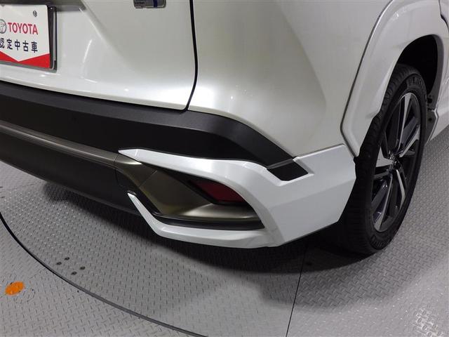 カローラクロス ハイブリッド Z ミュージックプレイヤー接続可 バックカメラ 衝突被害軽減システム ETC ドラレコ LEDヘッドランプ ワンオーナー フルエアロ 盗難防止装置 アルミホイール 電動シート スマートキー ハーフレザー(32枚目)