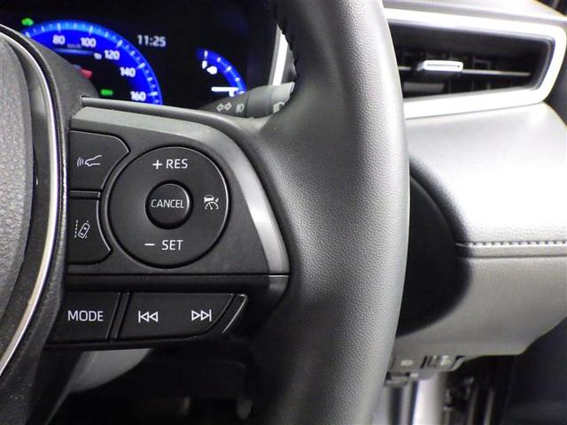 カローラクロス ハイブリッド　Ｚ　メモリーナビ　ミュージックプレイヤー接続可　バックカメラ　衝突被害軽減システム　ＥＴＣ　ドラレコ　ＬＥＤヘッドランプ　ワンオーナー　盗難防止装置　アルミホイール　電動シート　スマートキー　ハーフレザー（18枚目）