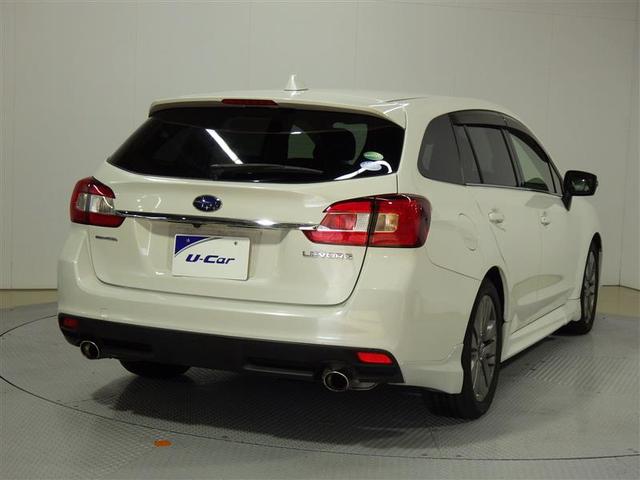 レヴォーグ １．６ＧＴアイサイト　プラウドエディション　４ＷＤ　フルセグ　メモリーナビ　ＤＶＤ再生　バックカメラ　衝突被害軽減システム　ＥＴＣ　ＬＥＤヘッドランプ　フルエアロ　アイドリングストップ　盗難防止装置　アルミホイール　ＣＤ　電動シート　フル装備（3枚目）