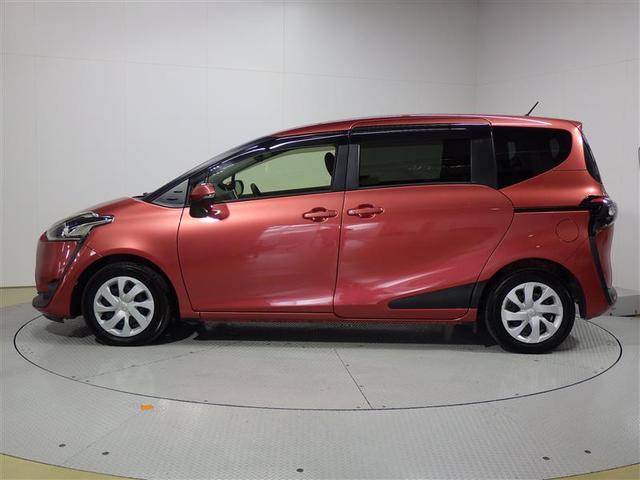 シエンタ Ｘ　フルセグ　メモリーナビ　ＤＶＤ再生　バックカメラ　衝突被害軽減システム　ＥＴＣ　電動スライドドア　ＬＥＤヘッドランプ　ウオークスルー　乗車定員７人　３列シート　ワンオーナー　アイドリングストップ　ＣＤ（2枚目）