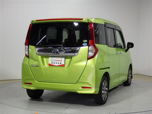 ルーミー カスタムG S ワンセグ HDDナビ DVD再生 バックカメラ 衝突被害軽減システム 両側電動スライド LEDヘッドランプ ウオークスルー ワンオーナー アイドリングストップ 盗難防止装置 アルミホイール CD(3枚目)