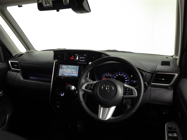 ルーミー カスタムG S ワンセグ HDDナビ DVD再生 バックカメラ 衝突被害軽減システム 両側電動スライド LEDヘッドランプ ウオークスルー ワンオーナー アイドリングストップ 盗難防止装置 アルミホイール CD(5枚目)