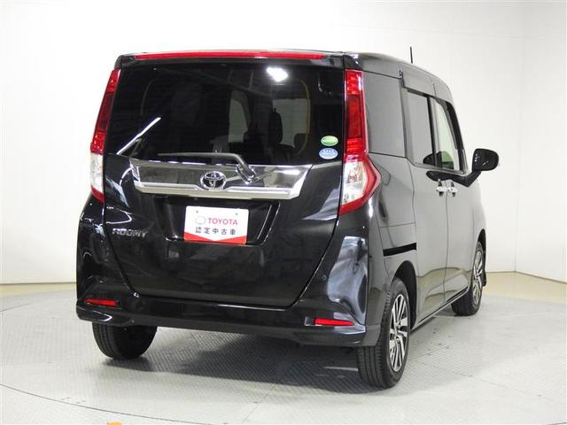 ルーミー カスタムＧ　Ｓ　フルセグ　メモリーナビ　ＤＶＤ再生　バックカメラ　衝突被害軽減システム　ＥＴＣ　両側電動スライド　ＬＥＤヘッドランプ　ウオークスルー　アイドリングストップ　盗難防止装置　アルミホイール　ＣＤ　フル装備（3枚目）