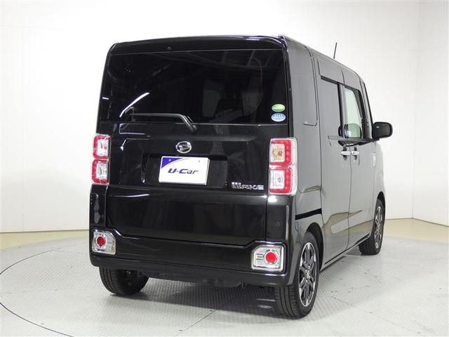 ウェイク Gターボ レジャーエディションSAII フルセグ メモリーナビ DVD再生 バックカメラ 衝突被害軽減システム 両側電動スライド LEDヘッドランプ アイドリングストップ 盗難防止装置 アルミホイール ベンチシート CD スマートキー(3枚目)