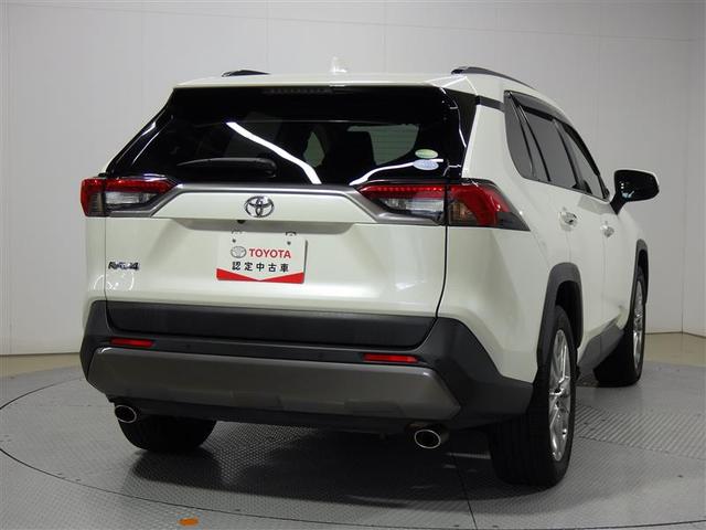 ＲＡＶ４ Ｇ　Ｚパッケージ　４ＷＤ　フルセグ　メモリーナビ　ＤＶＤ再生　バックカメラ　衝突被害軽減システム　ＬＥＤヘッドランプ　ワンオーナー　盗難防止装置　アルミホイール　ＣＤ　電動シート　スマートキー　展示・試乗車　フル装備（3枚目）