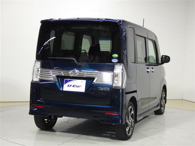 タント カスタムRS トップエディションVS SAIII フルセグ メモリーナビ DVD再生 バックカメラ 衝突被害軽減システム ETC ドラレコ 両側電動スライド LEDヘッドランプ フルエアロ アイドリングストップ 盗難防止装置 アルミホイール CD(3枚目)