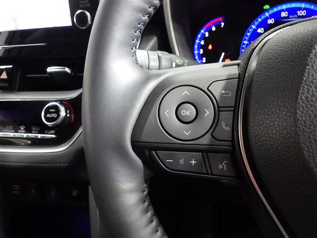 カローラクロス ハイブリッド Z メモリーナビ ミュージックプレイヤー接続可 バックカメラ 衝突被害軽減システム ETC LEDヘッドランプ ワンオーナー 盗難防止装置 アルミホイール 電動シート スマートキー ハーフレザー フル装備(17枚目)