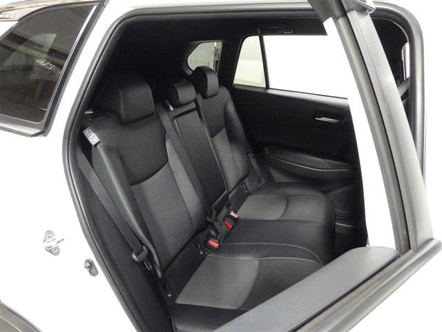 カローラクロス ハイブリッド Z メモリーナビ ミュージックプレイヤー接続可 バックカメラ 衝突被害軽減システム ETC LEDヘッドランプ ワンオーナー 盗難防止装置 アルミホイール 電動シート スマートキー ハーフレザー フル装備(27枚目)