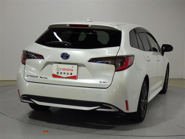 カローラツーリング ハイブリッド ダブルバイビー フルセグ メモリーナビ ミュージックプレイヤー接続可 バックカメラ 衝突被害軽減システム ETC ドラレコ LEDヘッドランプ ワンオーナー 盗難防止装置 アルミホイール スマートキー フル装備(3枚目)