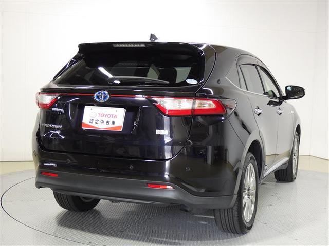 ハリアーハイブリッド プログレス 4WD フルセグ メモリーナビ DVD再生 ミュージックプレイヤー接続可 バックカメラ 衝突被害軽減システム ETC LEDヘッドランプ 盗難防止装置 アルミホイール CD 電動シート スマートキー(3枚目)