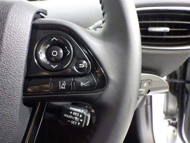 プリウス Ａ　フルセグ　メモリーナビ　ＤＶＤ再生　バックカメラ　衝突被害軽減システム　ＥＴＣ　ＬＥＤヘッドランプ　ワンオーナー　盗難防止装置　アルミホイール　ＣＤ　電動シート　スマートキー　フル装備　エアバッグ（16枚目）