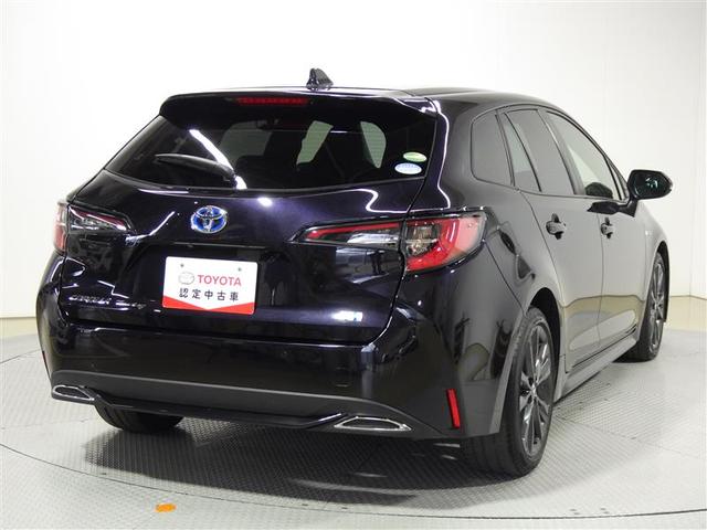 カローラツーリング ハイブリッド　ダブルバイビー　フルセグ　バックカメラ　衝突被害軽減システム　ＥＴＣ　ドラレコ　ＬＥＤヘッドランプ　アイドリングストップ　盗難防止装置　アルミホイール　スマートキー　オートクルーズコントロール　フル装備　エアバッグ（3枚目）