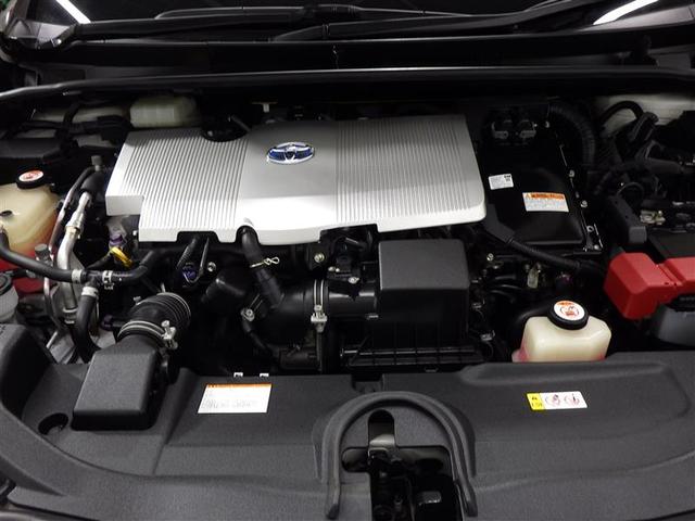 プリウス Sセーフティプラス フルセグ メモリーナビ DVD再生 バックカメラ 衝突被害軽減システム ETC LEDヘッドランプ ワンオーナー 盗難防止装置 アルミホイール CD スマートキー オートクルーズコントロール フル装備(25枚目)