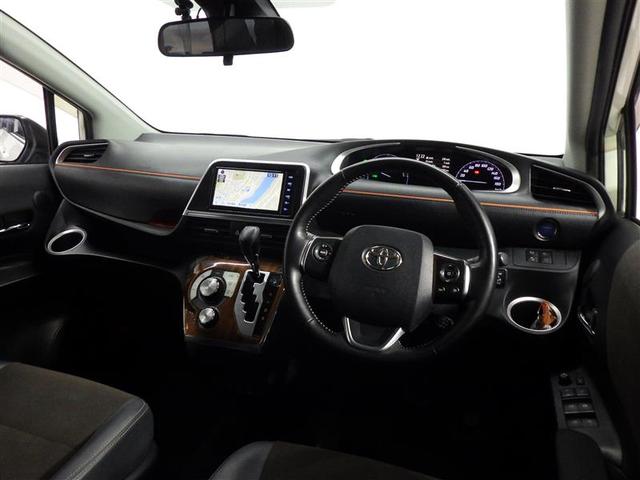 シエンタ ハイブリッドＧ　クエロ　フルセグ　メモリーナビ　ＤＶＤ再生　バックカメラ　衝突被害軽減システム　ＥＴＣ　両側電動スライド　ＬＥＤヘッドランプ　ウオークスルー　乗車定員７人　３列シート　ワンオーナー　フルエアロ　盗難防止装置（5枚目）