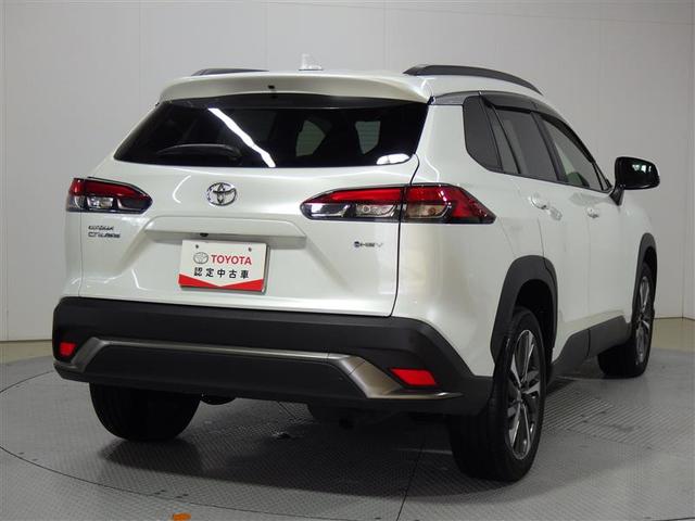 カローラクロス ハイブリッド　Ｚ　フルセグ　メモリーナビ　ミュージックプレイヤー接続可　バックカメラ　衝突被害軽減システム　ＥＴＣ　ドラレコ　ＬＥＤヘッドランプ　ワンオーナー　盗難防止装置　アルミホイール　電動シート　スマートキー（3枚目）