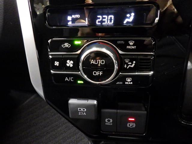 ルーミー カスタムＧ　衝突被害軽減システム　両側電動スライド　ＬＥＤヘッドランプ　ウオークスルー　ワンオーナー　アイドリングストップ　盗難防止装置　アルミホイール　ＣＤ　スマートキー　オートクルーズコントロール　フル装備（9枚目）