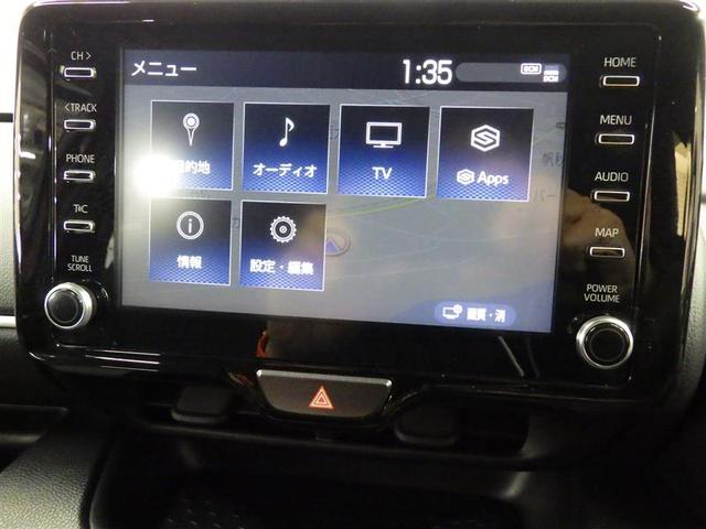 ヤリス ハイブリッドＺ　フルセグ　メモリーナビ　ミュージックプレイヤー接続可　バックカメラ　衝突被害軽減システム　ＬＥＤヘッドランプ　ワンオーナー　盗難防止装置　スマートキー　オートクルーズコントロール　フル装備　エアバッグ（10枚目）