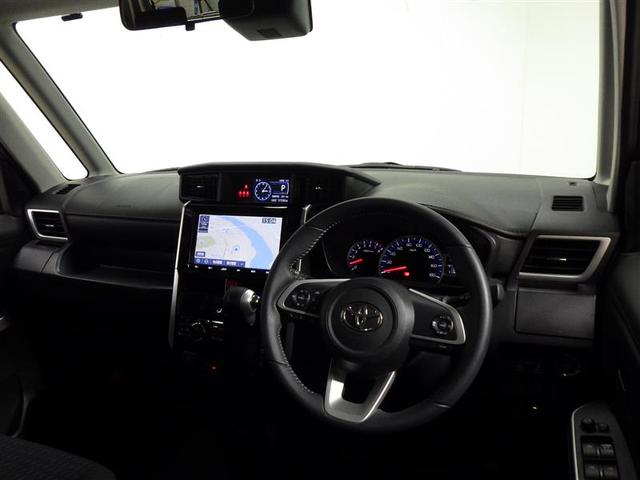 ルーミー カスタムＧ－Ｔ　フルセグ　メモリーナビ　ＤＶＤ再生　バックカメラ　衝突被害軽減システム　ＥＴＣ　両側電動スライド　ＬＥＤヘッドランプ　ウオークスルー　アイドリングストップ　盗難防止装置　アルミホイール　ＣＤ　フル装備（5枚目）