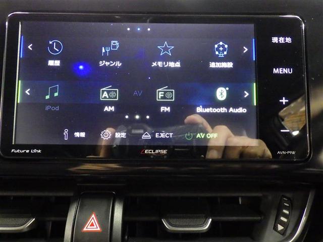 Ｃ－ＨＲ Ｇ　モード　ネロ　フルセグ　メモリーナビ　ＤＶＤ再生　ミュージックプレイヤー接続可　バックカメラ　衝突被害軽減システム　ＥＴＣ　ＬＥＤヘッドランプ　盗難防止装置　アルミホイール　ＣＤ　スマートキー　ハーフレザー（11枚目）