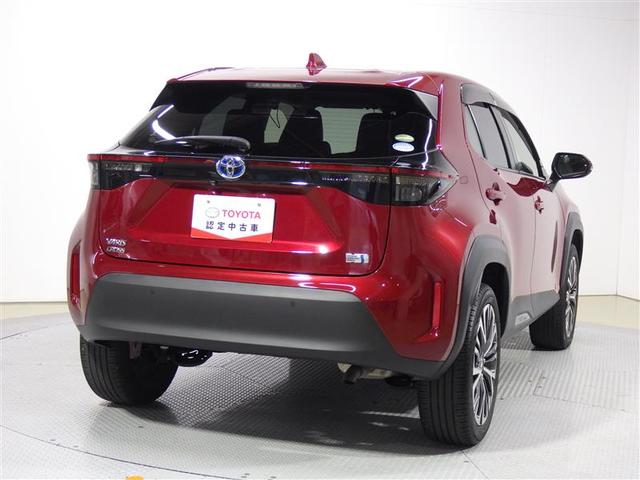 ヤリスクロス ハイブリッドZ フルセグ メモリーナビ DVD再生 ミュージックプレイヤー接続可 バックカメラ 衝突被害軽減システム ETC LEDヘッドランプ 盗難防止装置 アルミホイール CD 電動シート スマートキー フル装備(3枚目)