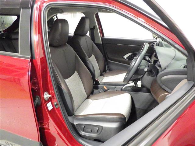 ヤリスクロス ハイブリッドZ フルセグ メモリーナビ DVD再生 ミュージックプレイヤー接続可 バックカメラ 衝突被害軽減システム ETC LEDヘッドランプ 盗難防止装置 アルミホイール CD 電動シート スマートキー フル装備(24枚目)