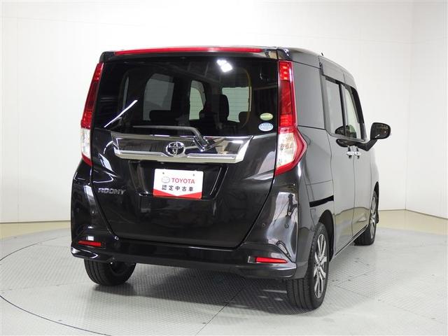 ルーミー カスタムＧ－Ｔ　フルセグ　メモリーナビ　ＤＶＤ再生　バックカメラ　衝突被害軽減システム　ＥＴＣ　両側電動スライド　ＬＥＤヘッドランプ　ウオークスルー　ワンオーナー　アイドリングストップ　盗難防止装置　アルミホイール（3枚目）