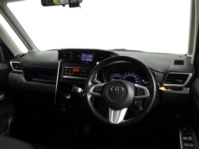 ルーミー カスタムＧ　両側電動スライド　ＬＥＤヘッドランプ　ウオークスルー　アイドリングストップ　盗難防止装置　アルミホイール　ＣＤ　スマートキー　オートクルーズコントロール　フル装備　エアバッグ　横滑り防止機能（4枚目）